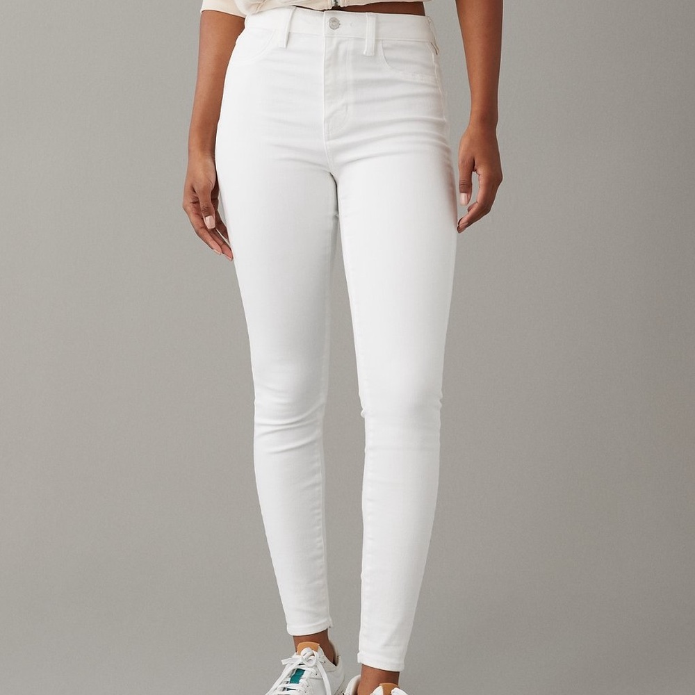 NWT AE Tall Long Super High Rise Jeggings Jeans